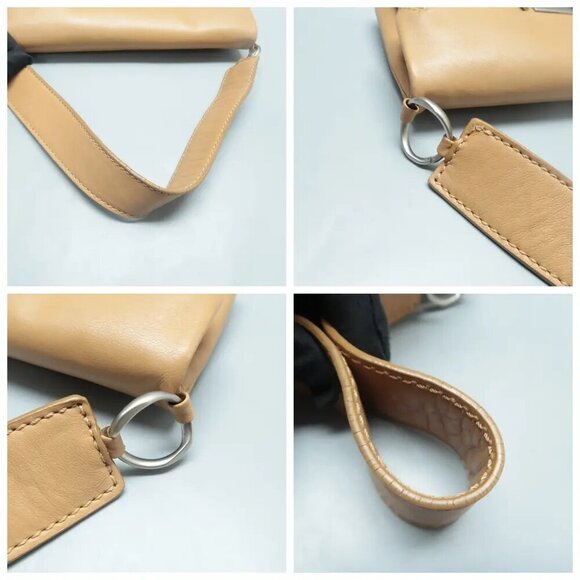 100% Authentic CHANEL Brown Leather Shoulder Bag 1474-111024 - Picture 7 of 12